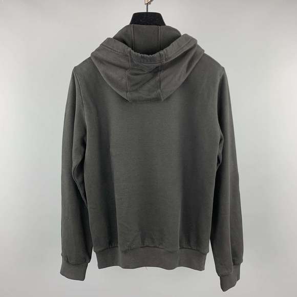 MCQ by ALEXANDER MCQUEEN Black Embellishment Cotton Hooded Sweatshirt - Picture 4 of 8